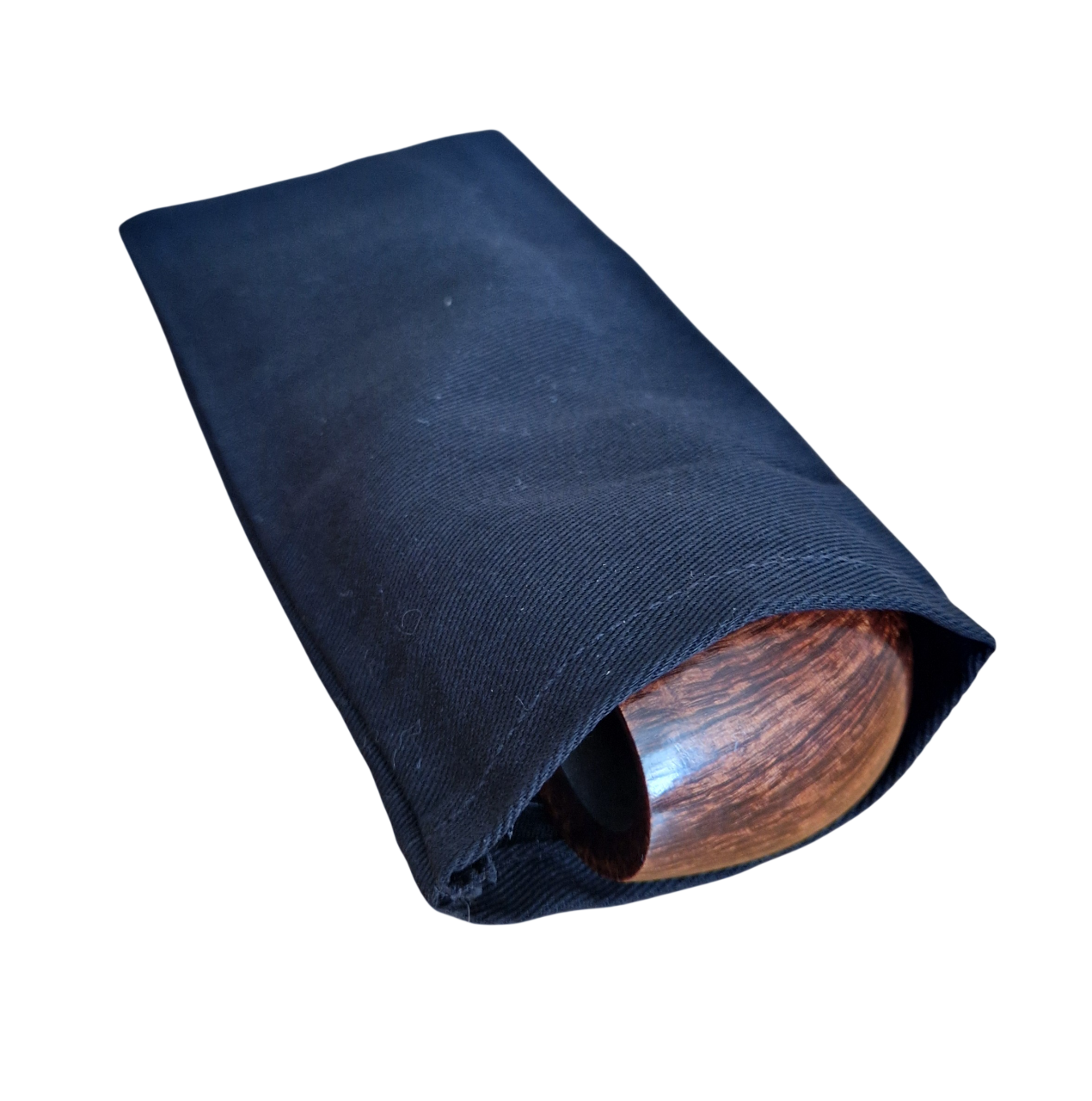 Stoffbeutel schwarz ohne Schnur - Pfeifenecke