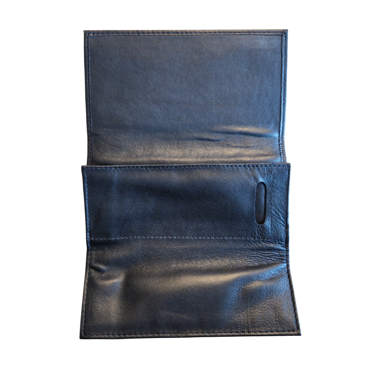 Tabakbeutel Leder - schwarz - Pfeifenecke