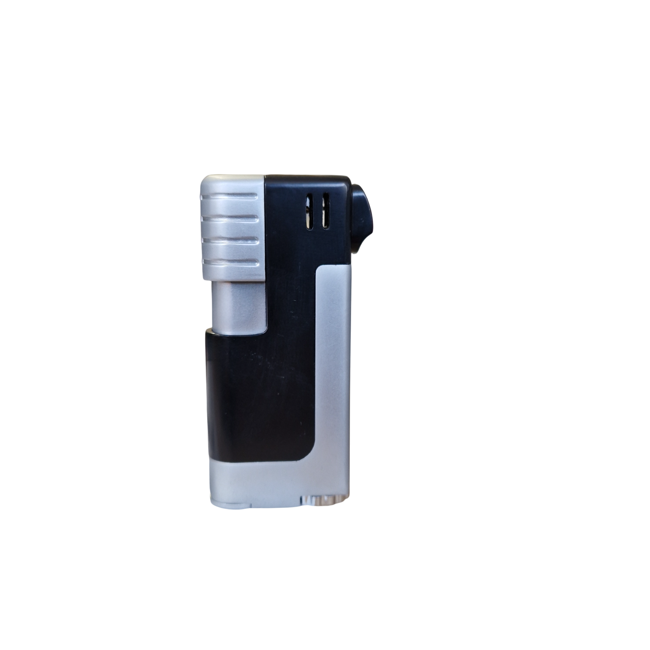 Winjet Pfeifenfeuerzeug ’Spiez’ Piezo schwarz mit Stopfer - Pfeifenecke