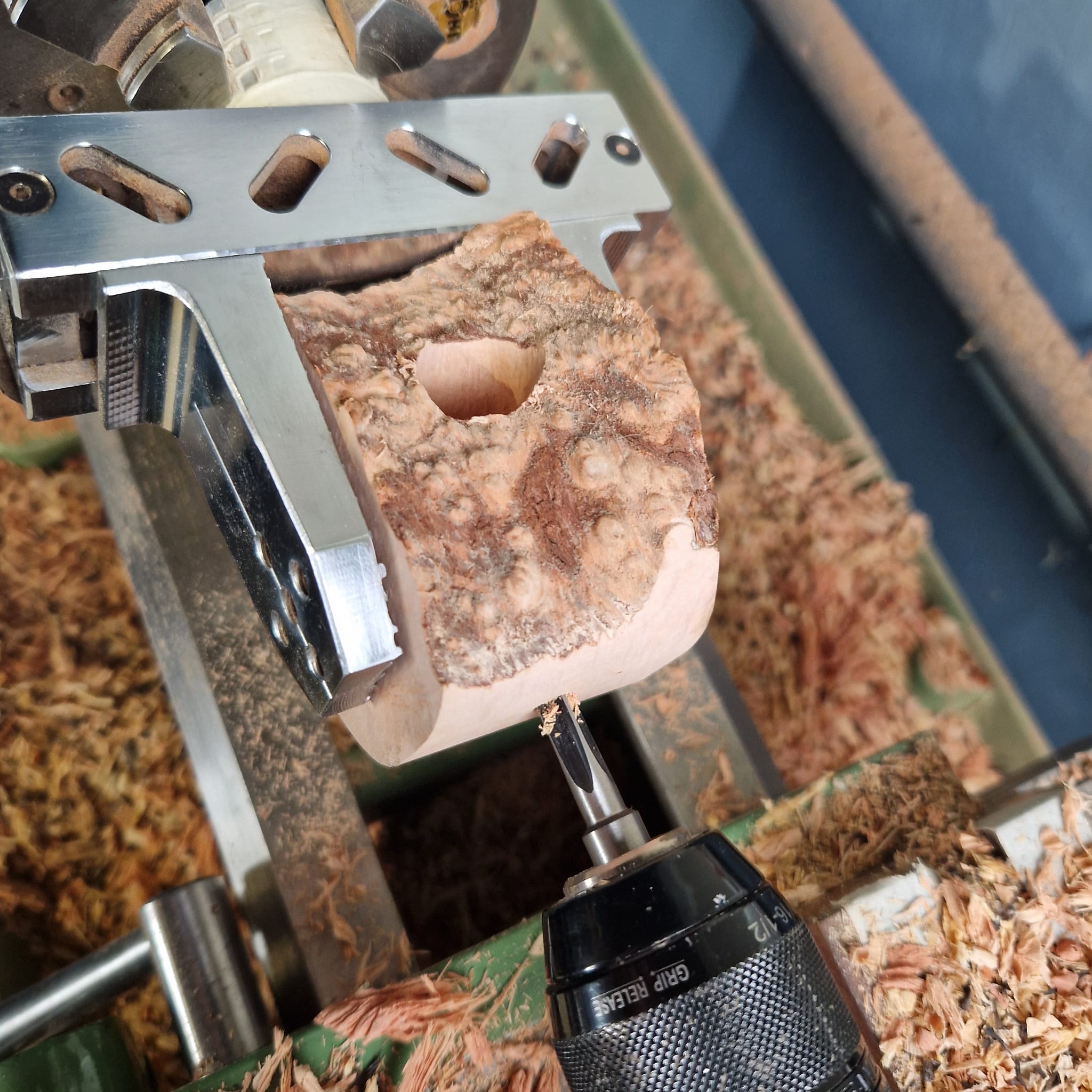 Zapfenlochbohrer - 4 verschiedene Größen - Pfeifenecke