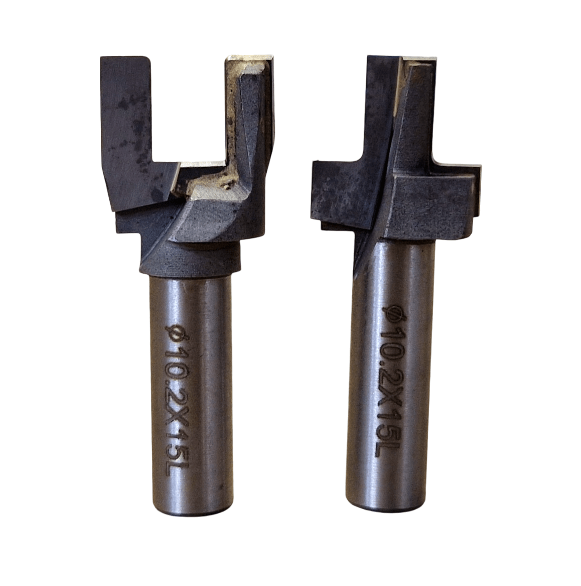 Zapfenschneider mit Einsteckbohrer - Ø10.2 mm - L15 - zylindrisch - Pfeifenecke