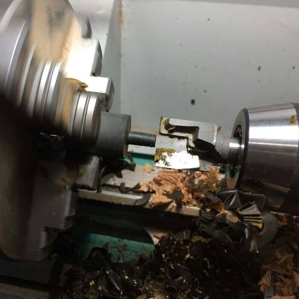 Zapfenschneider mit Einsteckbohrer - Ø8 mm - L15 - zylindrisch - Pfeifenecke