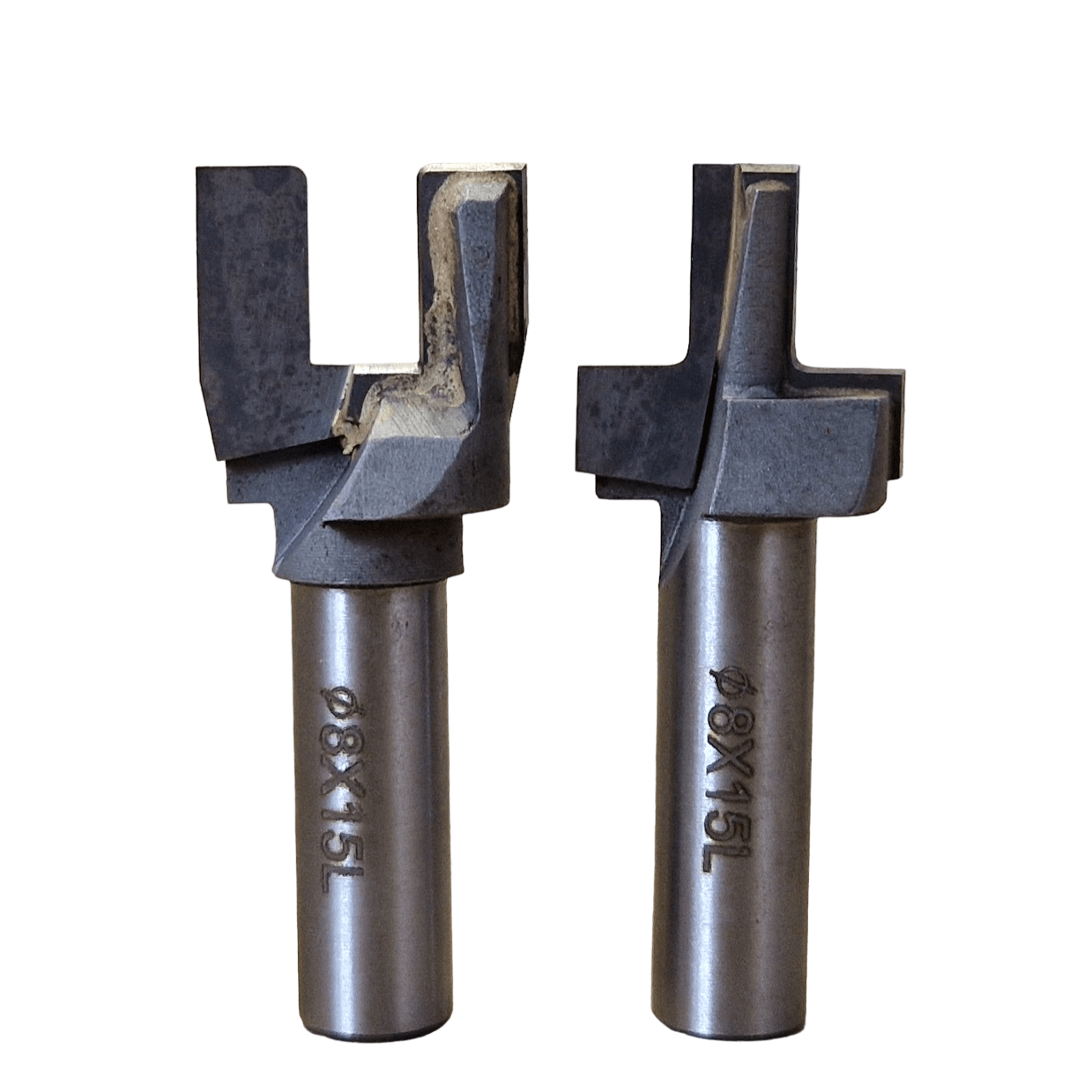 Zapfenschneider mit Einsteckbohrer - Ø8 mm - L15 - zylindrisch - Pfeifenecke